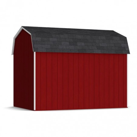 Little Cottage Co. 8x12 Value Gambrel Workshop Wood Barn Kit - (8x12 VGB-6-WS-PC)