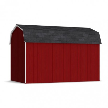Little Cottage Co. 8x14 Value Gambrel Workshop Wood Barn Kit - (8x14 VGB-6-WS-PC)