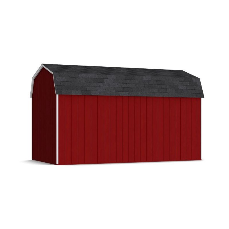 Little Cottage Co. 8x16 Value Gambrel Workshop Wood Barn Kit - (8x16 VGB-6-WS-PC)