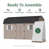 Little Cottage Co. 8x16 Value Gambrel Workshop Wood Barn Kit - (8x16 VGB-6-WS-PC)