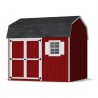 Little Cottage Co. 10x10 Value Gambrel Workshop Wood Barn Kit - (10x10 VGB-6-WS-PC)