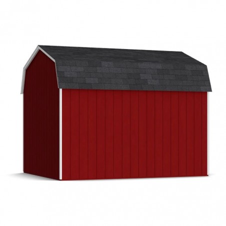 Little Cottage Co. 10x12 Value Gambrel Workshop Wood Barn Kit - (10x12 VGB-6-WS-PC)