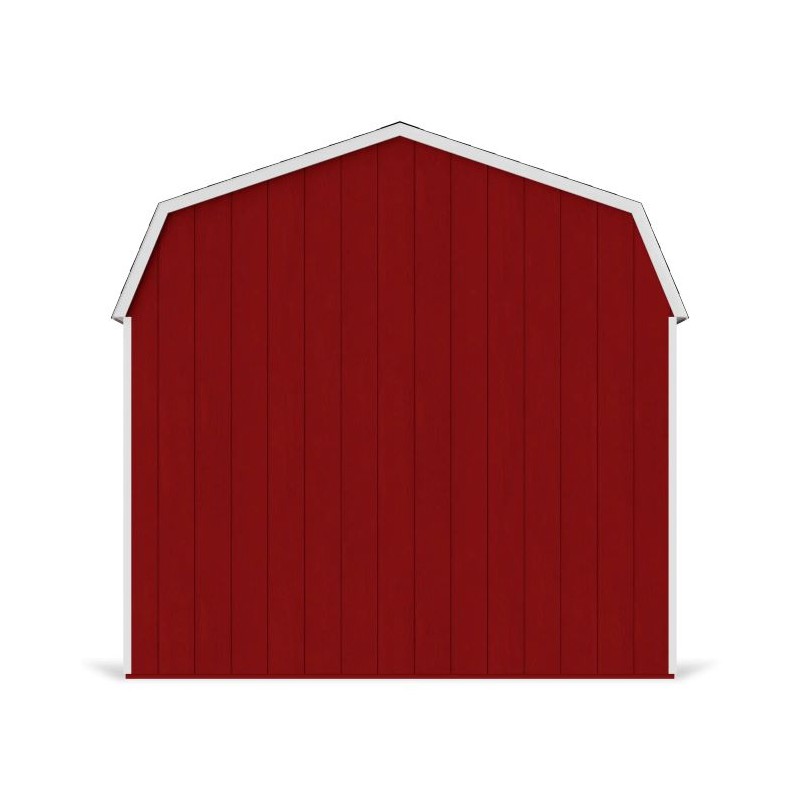 Little Cottage Co. 10x14 Value Gambrel Workshop Wood Barn Kit - (10x14 VGB-6-WS-PC)