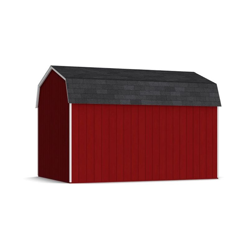 Little Cottage Co. 10x14 Value Gambrel Workshop Wood Barn Kit - (10x14 VGB-6-WS-PC)