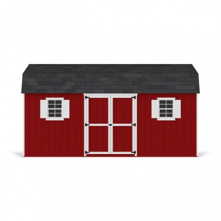 Little Cottage Co. 12x18 Value Gambrel Workshop Wood Barn Kit - (12x18 VGB-6-WS-PC)