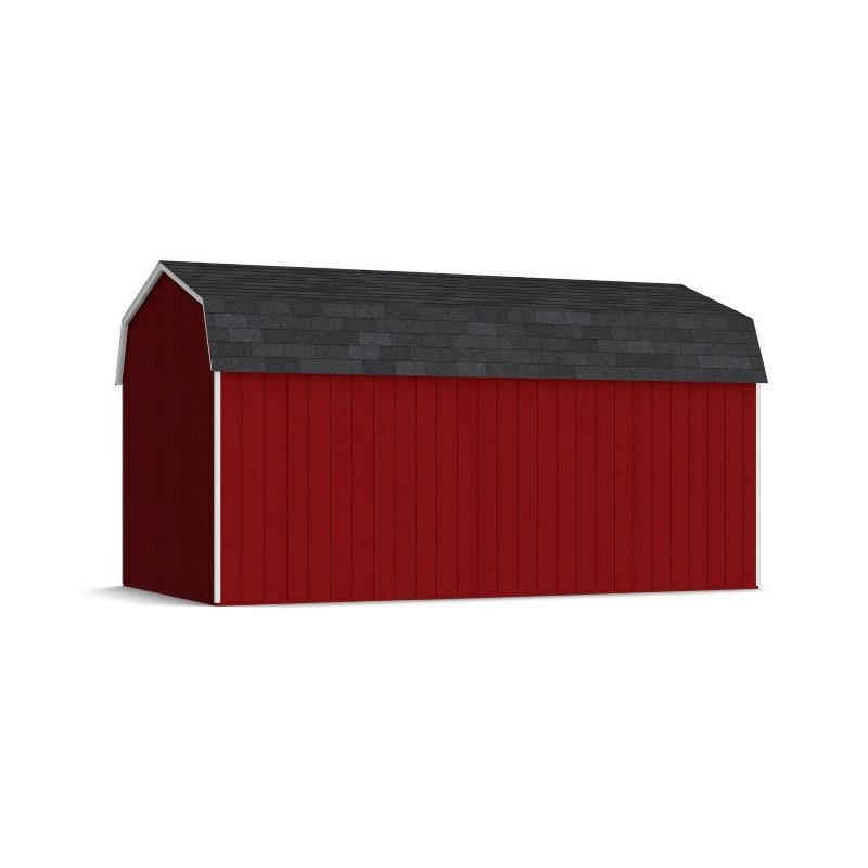 Little Cottage Co. 12x18 Value Gambrel Workshop Wood Barn Kit - (12x18 VGB-6-WS-PC)