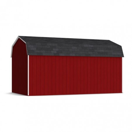 Little Cottage Co. 12x18 Value Gambrel Workshop Wood Barn Kit - (12x18 VGB-6-WS-PC)