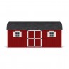 Little Cottage Co. 12x20 Value Gambrel Workshop Wood Barn Kit - (12x20 VGB-6-WS-PC)