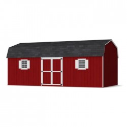 Little Cottage Co. 12x24 Value Gambrel Workshop Wood Barn Kit - (12x24 VGB-6-WS-PC)