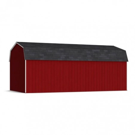 Little Cottage Co. 12x24 Value Gambrel Workshop Wood Barn Kit - (12x24 VGB-6-WS-PC)