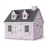 Little Cottage Co. 8x8 Cape Cod Panelized Wood Playhouse Kit - (8x8 CCP-PNK)