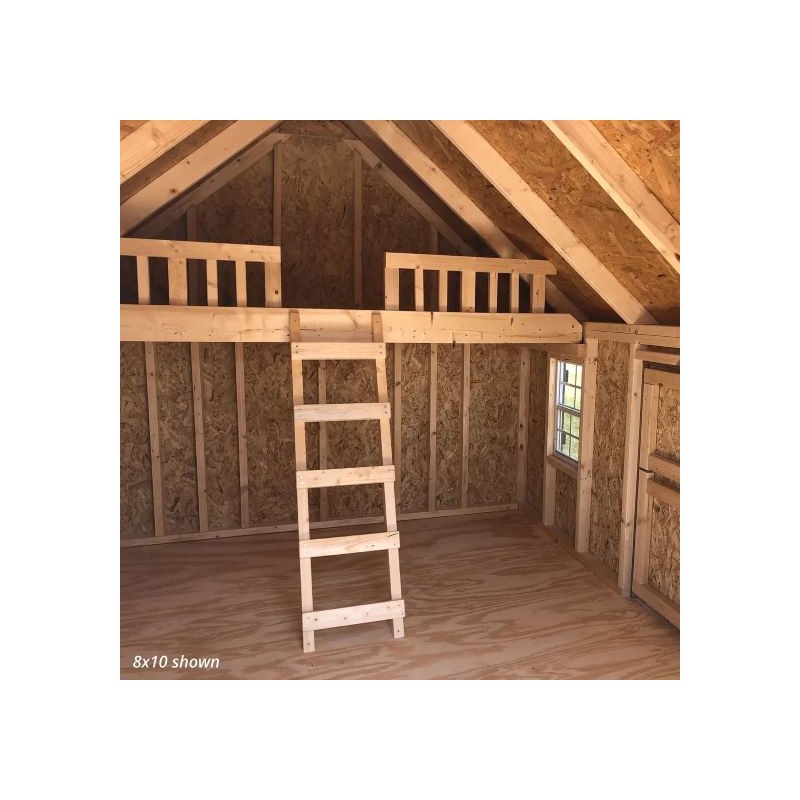 Little Cottage Co. 8x10 Cape Cod Panelized Wood Playhouse Kit - (8x10 CCP-PNK)