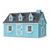 Little Cottage Co. 8x12 Cape Cod Panelized Wood Playhouse Kit - (8x12 CCP-PNK)