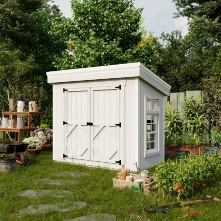 Little Cottage Co. Small Petite Wood Greenhouse Kit - (58 LCPG-PNK)