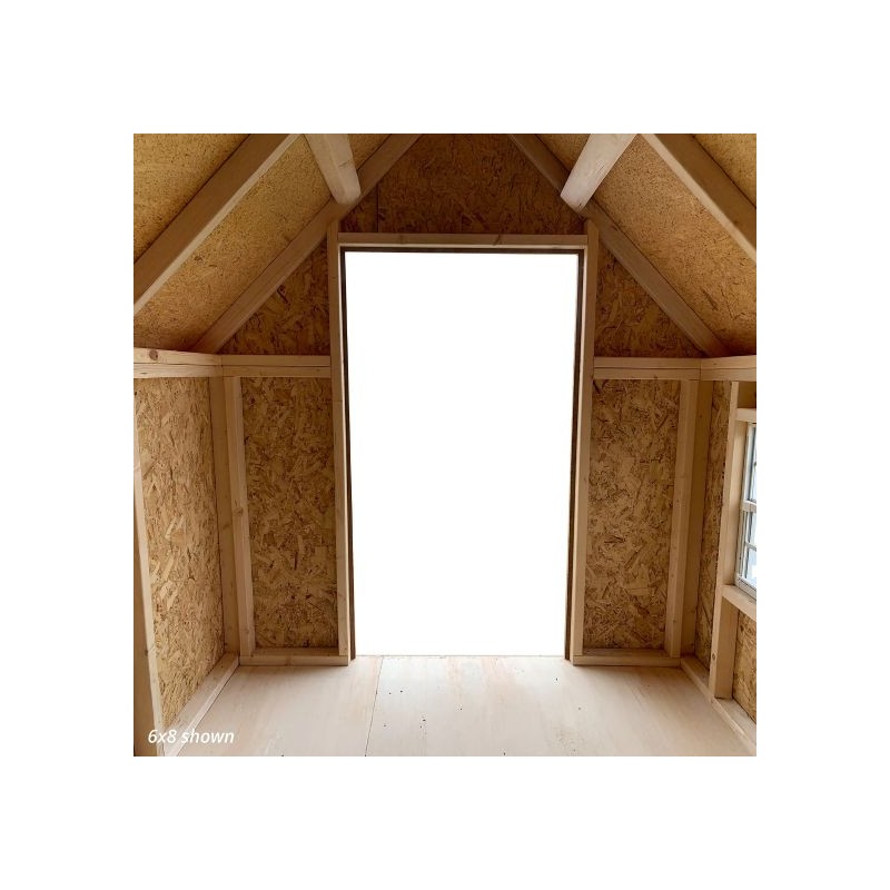 Little Cottage Co. 6x8 Victorian Wood Panelize Playhouse Kit - (6x8 VP-PNK)