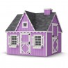 Little Cottage Co. 8x8 Victorian Wood Panelize Playhouse Kit - (8x8 VP-PNK)