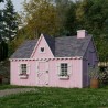 Little Cottage Co. 8x12 Victorian Wood Panelize Playhouse Kit - (8x12 VP-PNK)