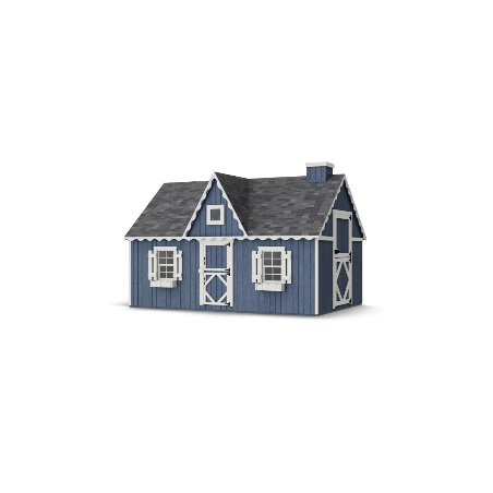 Little Cottage Co. 8x12 Victorian Wood Panelize Playhouse Kit - (8x12 VP-PNK)