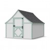 Little Cottage Co. 8x10 Gingerbread Cottage Wood Playhouse Kit - (8x10 GBP-PNK)