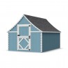 Little Cottage Co. 8x12 Gingerbread Cottage Wood Playhouse Kit - (8x12 GBP-PNK)