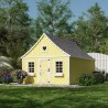 Little Cottage Co. 8x12 Gingerbread Cottage Wood Playhouse Kit - (8x12 GBP-PNK)