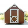 Little Cottage Co. 8x10 Firehouse Wood Playhouse Kit - (8x10 FHP-PNK)