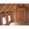 Little Cottage Co. 8x8 Stratford Schoolhouse Wood Playhouse Kit - (8x8 SSH-PNK)