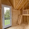 Little Cottage Co. 10x16 Grand Portico Large Mansion Wood Playhouse Kit - (10x16 GPM-PNK)