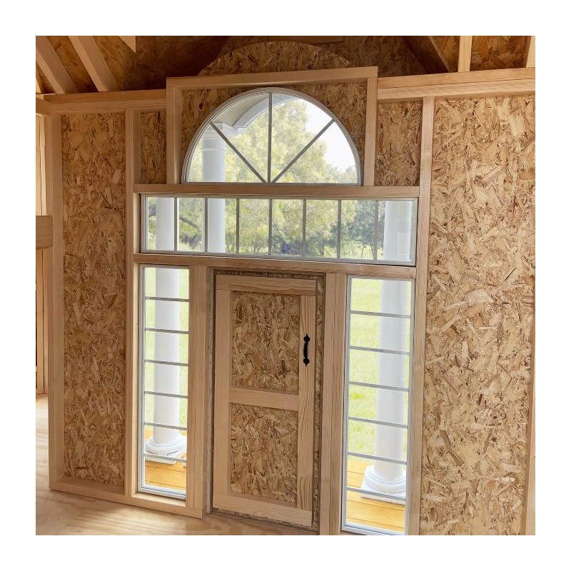 Little Cottage Co. 10x16 Grand Portico Large Mansion Wood Playhouse Kit - (10x16 GPM-PNK)