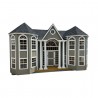 Little Cottage Co. 10x16 Grand Portico Large Mansion Wood Playhouse Kit - (10x16 GPM-PNK)