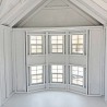 Little Cottage Co. 8x16 Sara's Victorian Large Mansion Wood Playhouse Kit - (8x16 SVM-PNK)