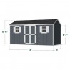 Little Cottage Co. 8x16 Value Workshop Wood Storage Shed Kit - (8x16 VWS-PC)