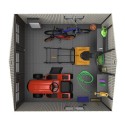 Lifetime 11x13 Plastic Storage Shed w/ 9ft Wide Doors (60187-0125)
