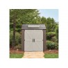 Rubbermaid 7x7 Resin Storage Shed Kit - Brown (2119053)