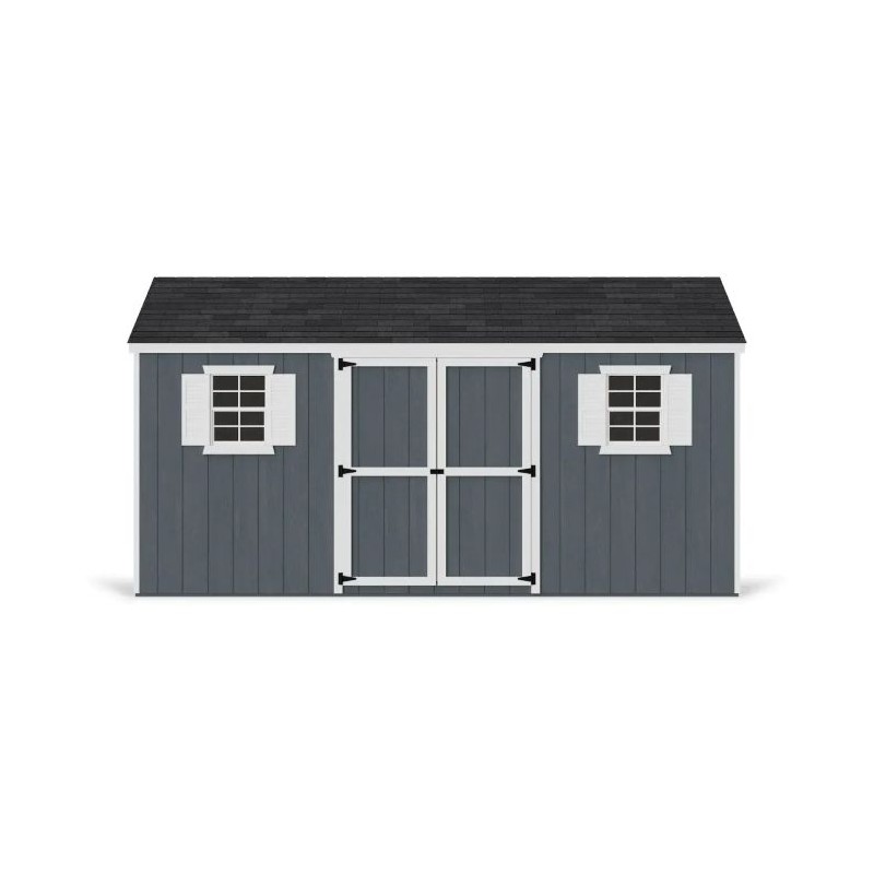 Little Cottage Co. 10x16 Value Workshop Wood Storage Shed Kit - (10x16 VWS-PC)