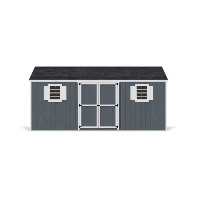 Little Cottage Co. 10x18 Value Workshop Wood Storage Shed Kit - (10x18 VWS-PC)