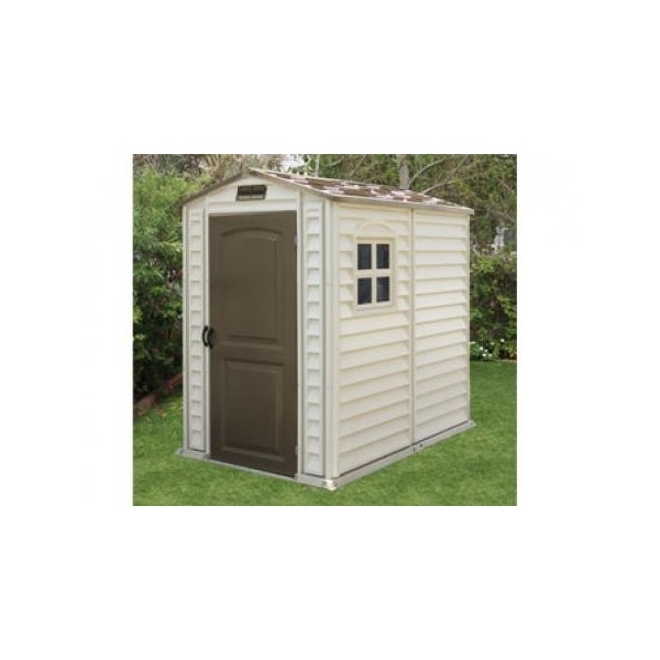 DuraMax 4' x 6' StorePro Vinyl Storage Shed Kit (30621)