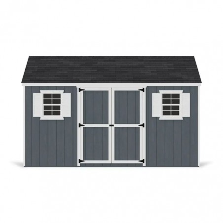 Little Cottage Co. 12x14 Value Workshop Wood Storage Shed Kit - (12x14 VWS-PC)