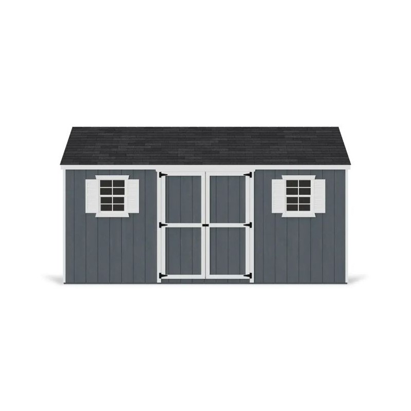 Little Cottage Co. 12x16 Value Workshop Wood Storage Shed Kit - (12x16 VWS-PC)
