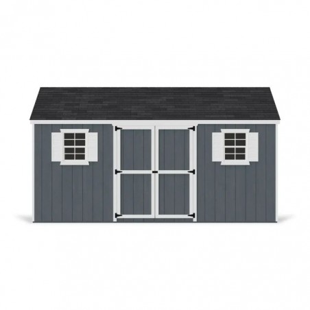 Little Cottage Co. 12x16 Value Workshop Wood Storage Shed Kit - (12x16 VWS-PC)