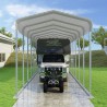 Versatube 12'W x 38'L x 12'H Classic Steel Carport Kit - (CM012380120)