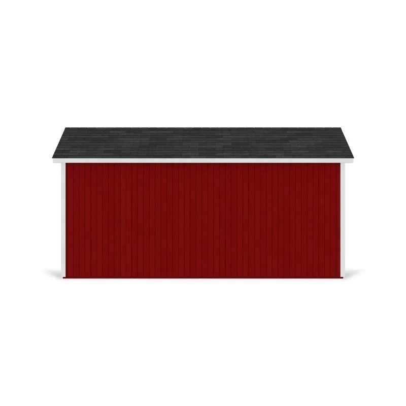 Little Cottage Co. Pre-Cut 10x16 Classic Gable Wood Shed Kit - (10x16 CGS-PC)