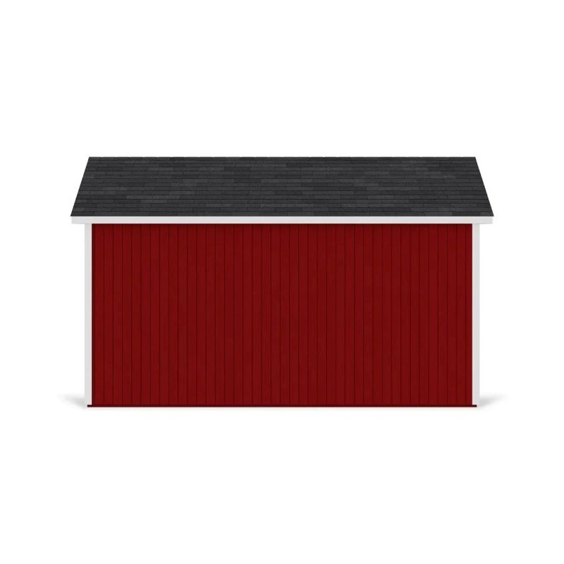 Little Cottage Co. Pre-Cut 12x14 Classic Gable Wood Shed Kit - (12x14 CGS-PC)