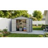 Duramax 10x3 RidgeLine Vinyl Storage Shed Kit - (10103)