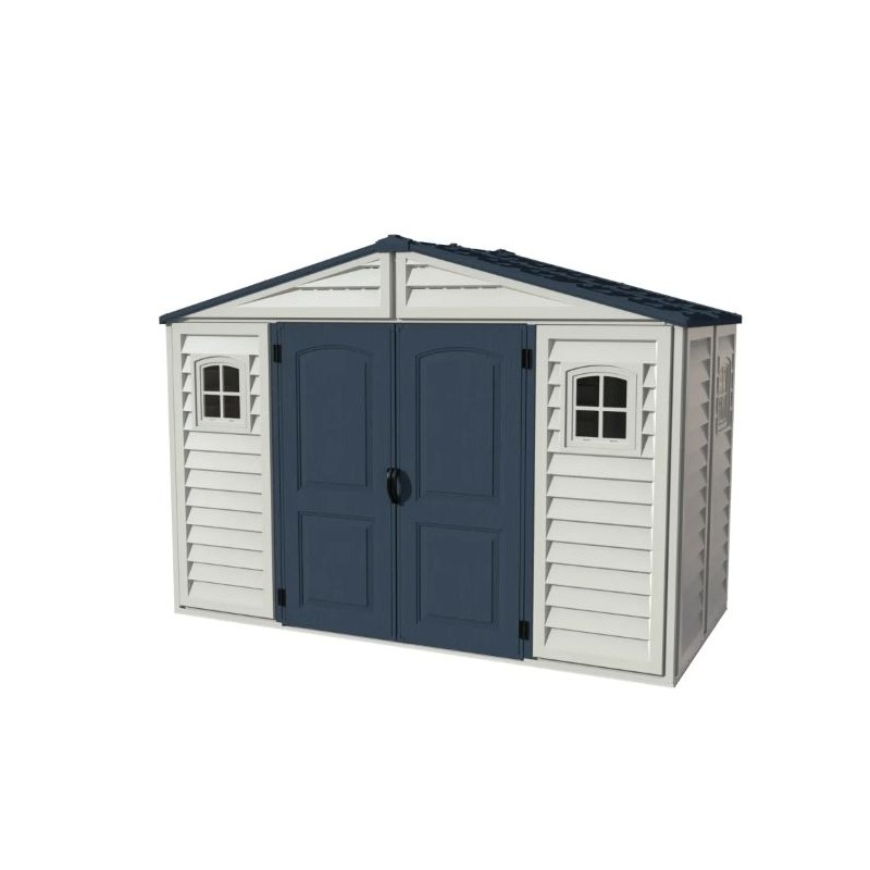 Duramax 10x5 RidgeLine Vinyl Storage Shed Kit - (10105)