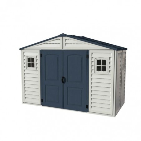 Duramax 10x5 RidgeLine Vinyl Storage Shed Kit - (10105)