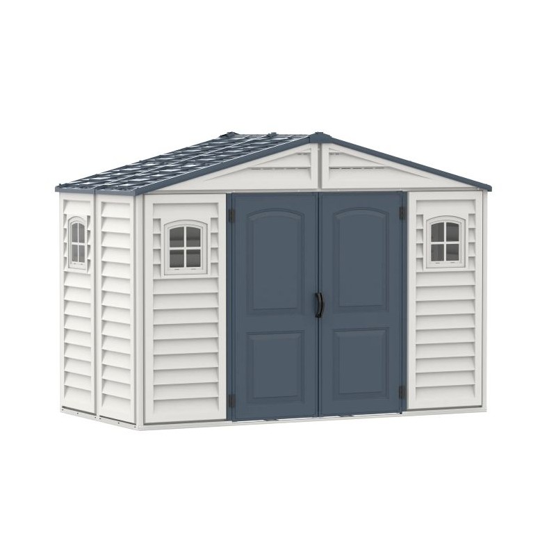 Duramax 10x5 RidgeLine Vinyl Storage Shed Kit - (10105)