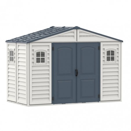 Duramax 10x5 RidgeLine Vinyl Storage Shed Kit - (10105)