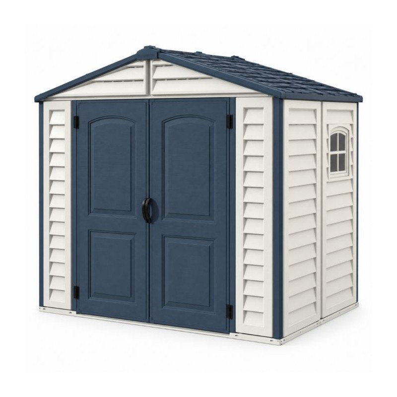 Duramax 8x6 RidgeLine Vinyl Storage Shed Kit - (10086)