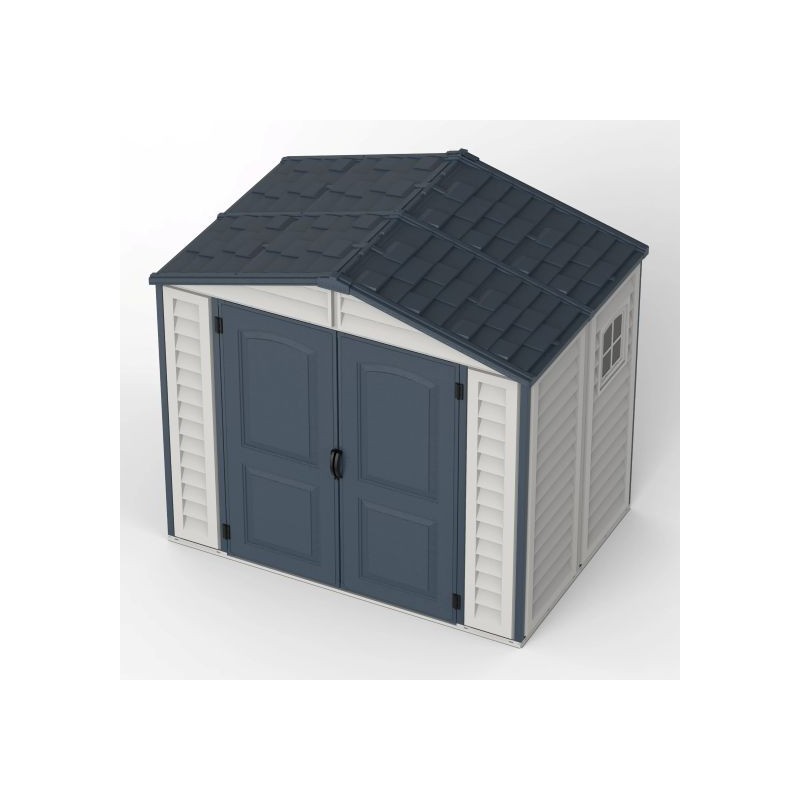 Duramax 8x6 RidgeLine Vinyl Storage Shed Kit - (10086)